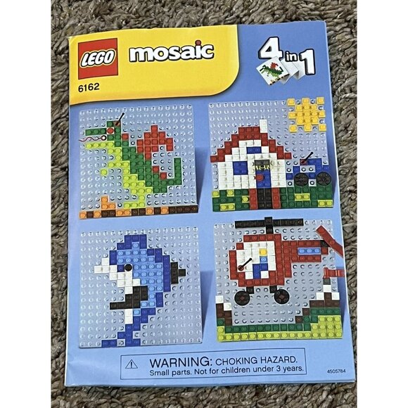LEGO 6162 LEGO Mosaic 4 in 1 ~ 2007 Retired Complete With Box & Instructions - Picture 4 of 5